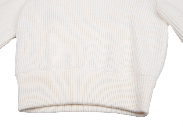 Louis Vuitton Wool Beige LV Logo Turtleneck Sweater Jumper Sweatshirt  Monogram S