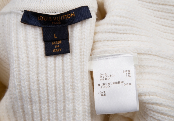 Louis Vuitton Detachable Turtle Neck Knit Sweater (Polo Neck