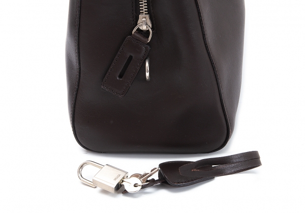 Leather handbag Prada Brown in Leather - 35647983