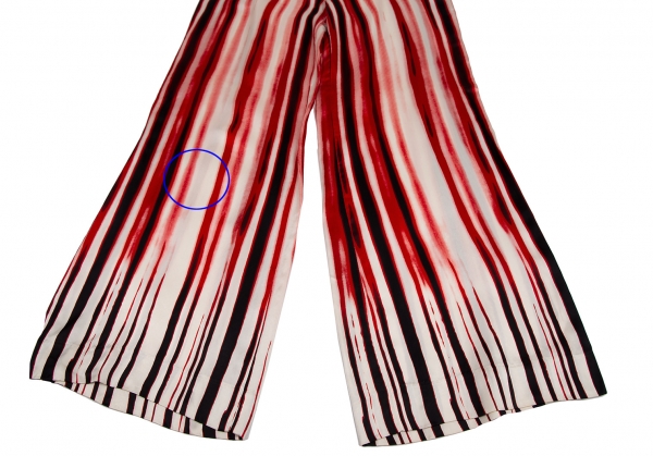 Jean-Paul GAULTIER FEMME Gradation Stripe Flare Pants (Trousers