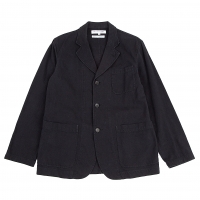  COMME des GARCONS SHIRT Wool Blended Cotton Jacket Navy S