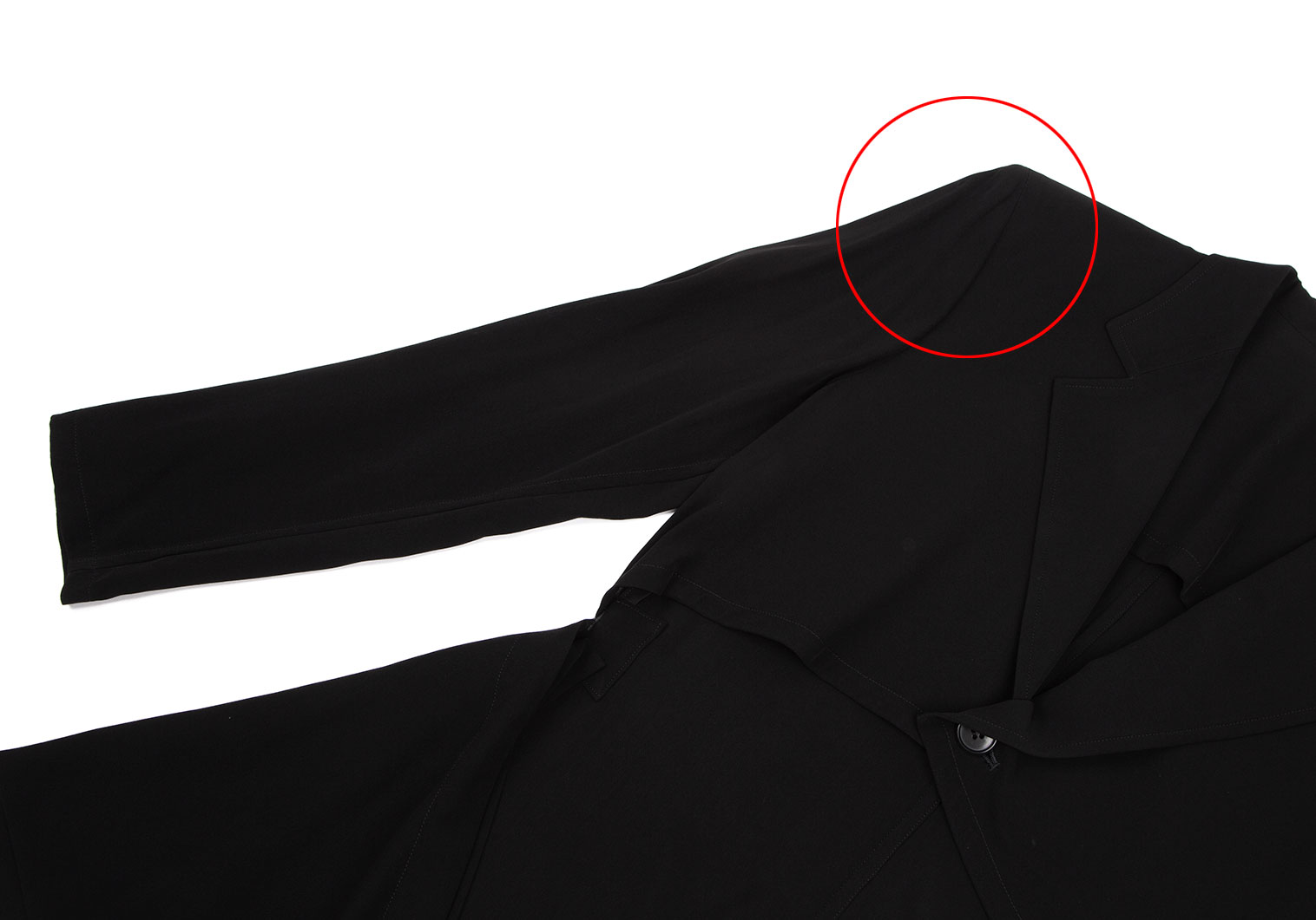 ワイズY's 裾変形テーラードジャケット 黒M位