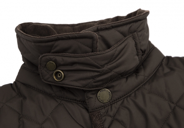 POLO RALPH LAUREN Quilted Hunting Jacket Brown 160 | PLAYFUL