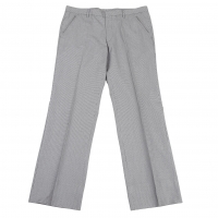  Calvin Klein Houndstooth Cotton Pants (Trousers) White,Black 33