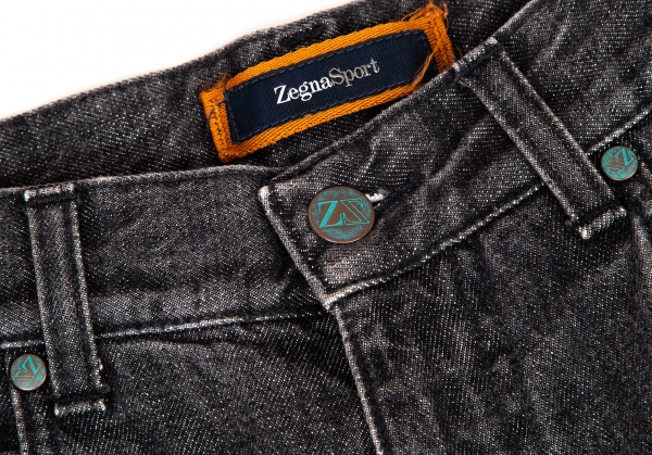 Zegna Sport Washed Jeans Black 32