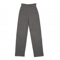  EMPORIO ARMANI Herringbone Knit Pants (Trousers) Grey 42