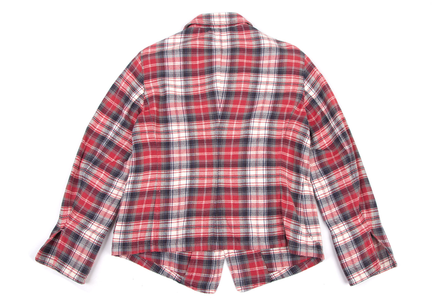 45R★ピンクチェックのネルシャツジャケット