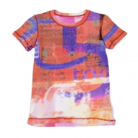  L'EQUIPE YOSHIE INABA Graphic Printed Mesh T-shirt Multi-Color 9