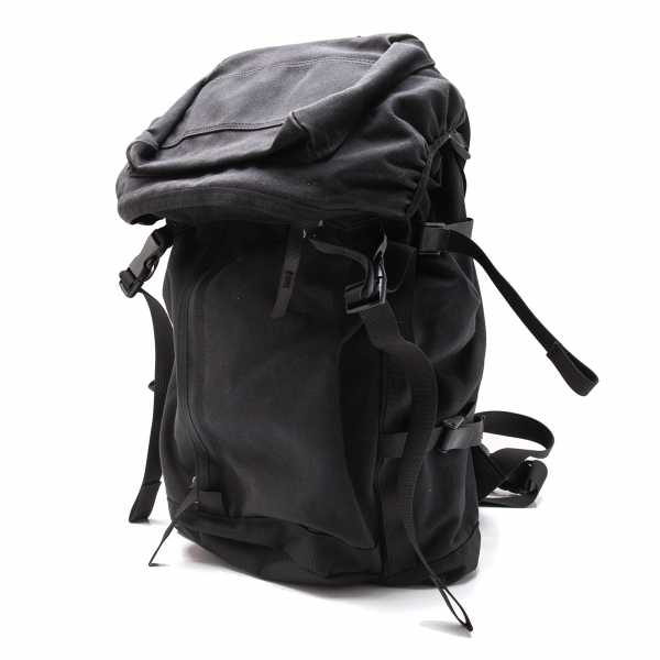 PORTER Canvas Backpack Black | PLAYFUL