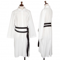  LIMI feu Belted Design Long Shirt White S