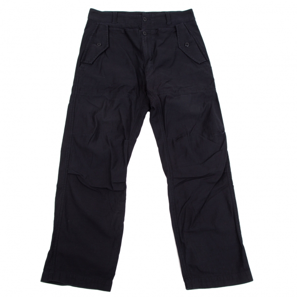 FINAL HOME Double Waist Pants (Trousers) Navy M | PLAYFUL