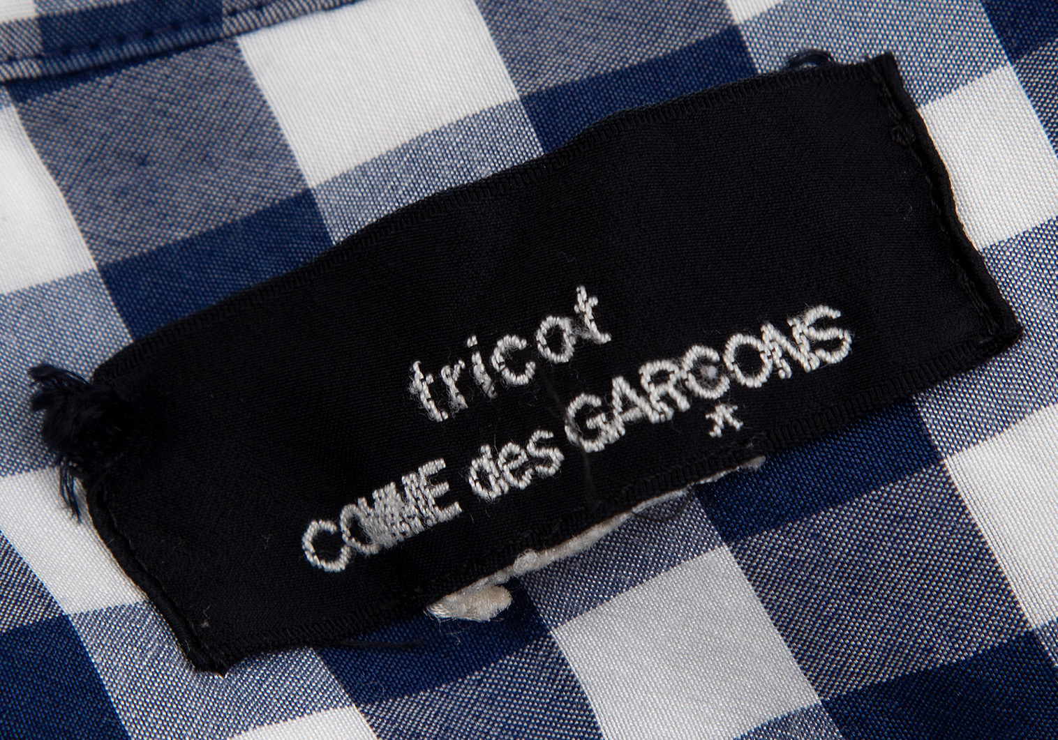 トリココムデギャルソンtricot COMME des GARCONS ギンガムチェック