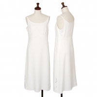 KEITA MARUYAMA Bora Lace Embroidered Cami Dress White M