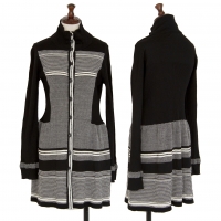  HIROKO BIS eSSeNtieL Jacquard Knit Jacket Black 9