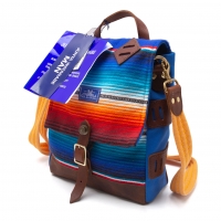  JUNYA WATANABE x SEILMARSCHALL Striped Shoulder Bag Blue,Multi-Color 