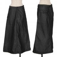  robe de chambre COMME des GARCONS Denim A Line Skirt Black M