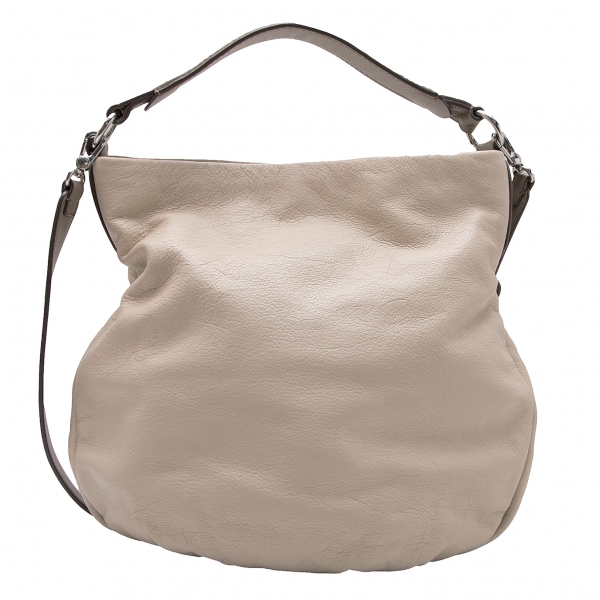 MARC JACOBS 2way Leather Shoulder Bag Beige | PLAYFUL