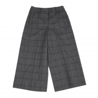  Theory luxe Wool Glen Check Wide Pants (Trousers) Grey 36