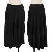  JUNYA WATANABE COMME des GARCONS Cotton Curve Switching Skirt Black S