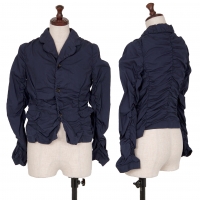  COMME des GARCONS COMME des GARCONS Cotton Shirring Jacket Navy XS