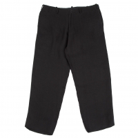  Yohji Yamamoto POUR HOMME Hemp Cotton Pants (Trousers) Black 4