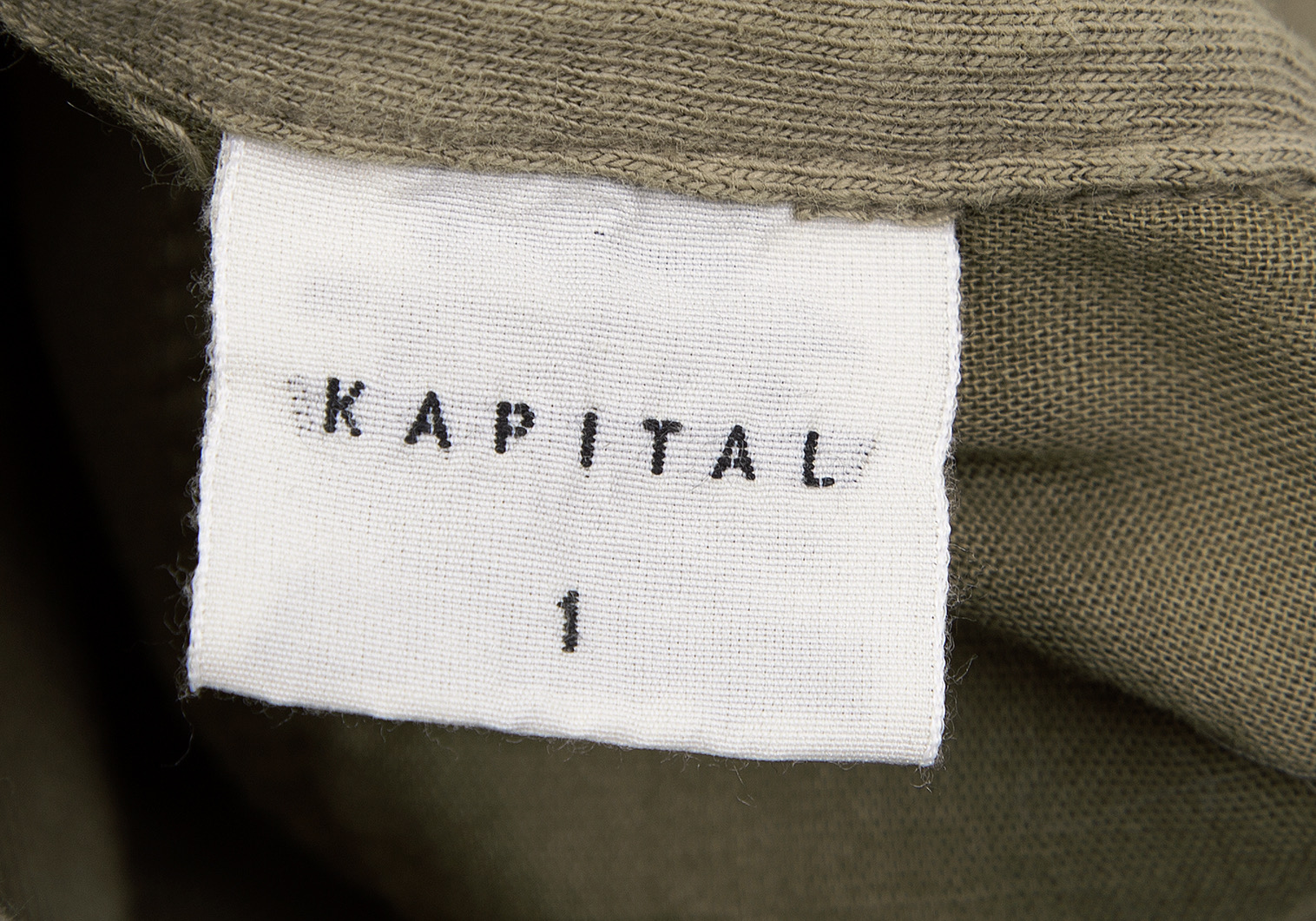 キャピタル　KAPITAL プルオーバーシャツ