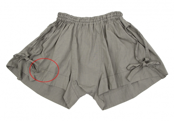 Vivienne Westwood Red Label Drawcord Rollup Shorts Grey 1 | PLAYFUL