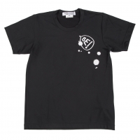  COMME des GARCONS COMME des GARCONS Printed Poly T Shirt Black XS
