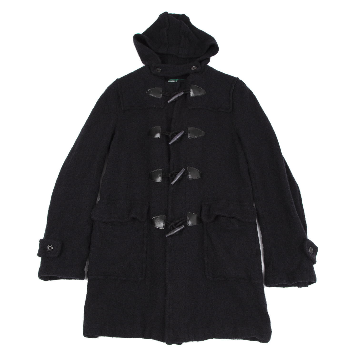 COMME des GARCONS HOMME PLUS ウールダッフルコート - ダッフルコート