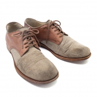  robe COMME des GARCONS Material switch derby shoes Beige US 6.5