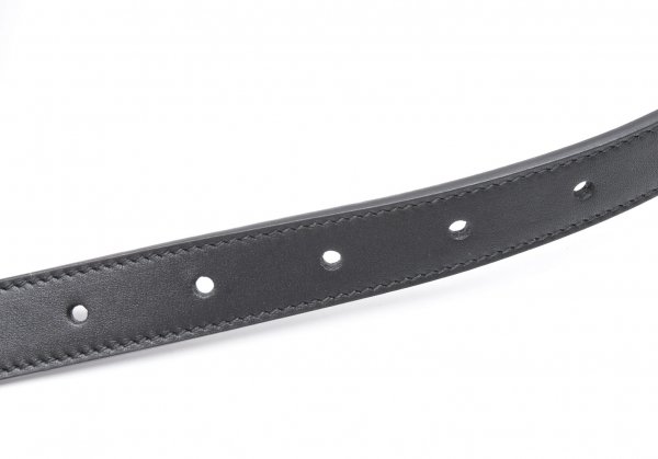 PLAYFUL | GUCCI Leather Black Buckle Belt GG