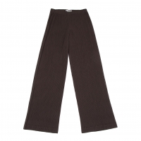  ISSEY MIYAKE WHITELABEL Pleated Straight Pants (Trousers) Brown 2