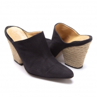  Vivienne Westwood Wedge Heel Sandals Black 37(About US 6.5)