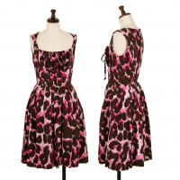  Vivienne Westwood Red Label Leopard Printed Dress Brown,Pink 2