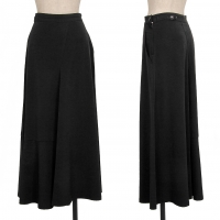  Y's Switching Flare Skirt Black 1