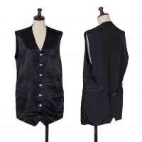  robe de chambre COMME des GARCONS Product Dyed Switching Vest (Waistcoat) Navy XS-S