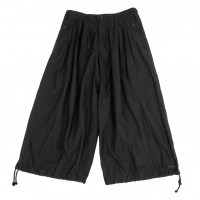  BLACK Scandal Yohji Yamamoto Twill Cotton Balloon Pants (Trousers) Black 2
