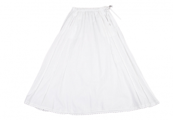 H&M White Flared Skirt + Blush Blouse - Stylish Petite