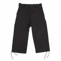  LIMI feu Wool Gabardine Cropped Pants (Trousers) Black S