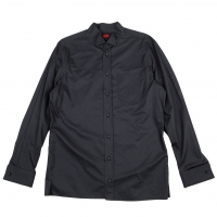  Jean-Paul GAULTIER Wing Collar Cuffs Shirt Black 48