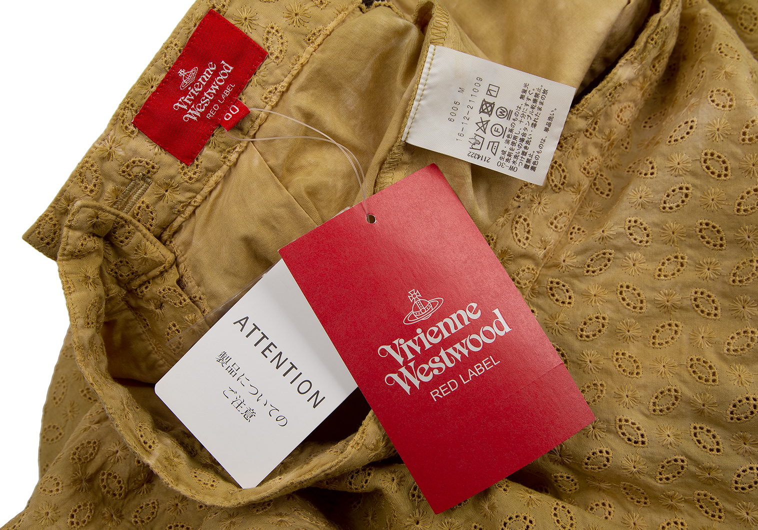 総柄スカート美品　Vivienne Westwood red label 刺繍　スカート