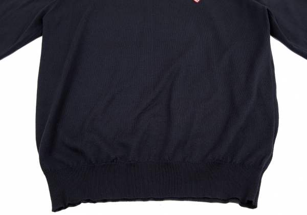 JOHN SMEDLEY Knit Hoodie Navy S | PLAYFUL | Sweatshirts