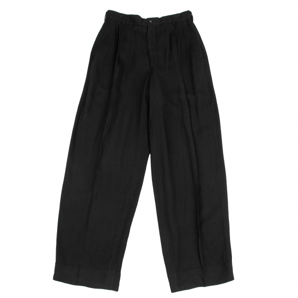 Two Tuck Pants - Black