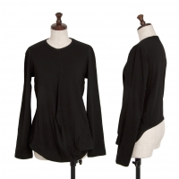  tricot COMME des GARCONS Square Silhouette Wool T-Shirt Black S-M