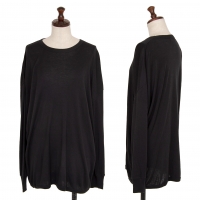  COMME des GARCONS Wide Knit Sweater (Jumper) Black M-L
