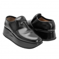  COMME des GARCONS Platform Leather Shoes Black 22