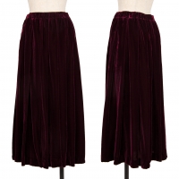  robe de chambre COMME des GARCONS Rayon Pile Skirt Bordeaux M