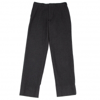 COMME des GARCONS HOMME Wool Fulling Pants (Trousers) Charcoal L