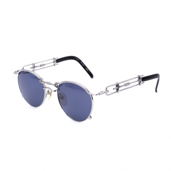 Jean Paul GAULTIER 56-0174 Screw Design Flame Sunglasses Blue