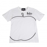  THE BEATLES COMME des GARCONS Printed T Shirt White M